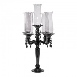 ΚΡΥΣΤΑΛΛΙΝΟ ΚΗΡΟΠΗΓΙΟ 5 ΘΕΣΕΩΝ Fylliana FL6506 ΜΑΥΡΟ 36x69εκ