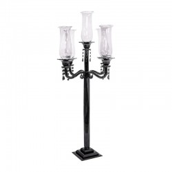 ΚΡΥΣΤΑΛΛΙΝΟ ΚΗΡΟΠΗΓΙΟ 5 ΘΕΣΕΩΝ Fylliana FL6802 ΜΑΥΡΟ 36x100εκ