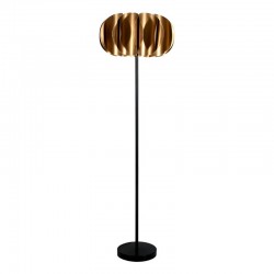 ΛΑΜΠΑ ΔΑΠΕΔΟΥ Fylliana FL610423 ΜΕΤΑΛΛΙΚΗ ΜΠΡΟΝΖΕ-ΜΑΥΡΟ ΧΡΩΜΑ 44x151εκ Ε27