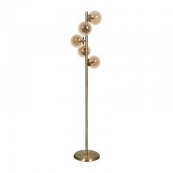 ΛΑΜΠΑ ΔΑΠΕΔΟΥ ΠΕΝΤΑΦΩΤΟ ΜΕΤΑΛΛΙΚΗ Fylliana ΜΠΡΟΝΖΕ-ΜΕΛΙ ΧΡΩΜΑ Ε14 30x166εκ