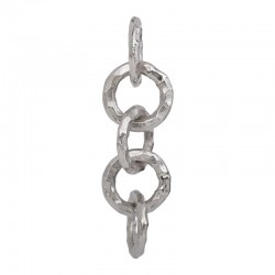 ΜΕΤΑΛΛΙΚΟ ΔΙΑΚΟΣΜΗΤΙΚΟ Fylliana Chain ΝΙΚΕΛ ΧΡΩΜΑ 10x10x34εκ