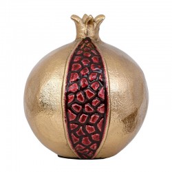 ΜΕΤΑΛΛΙΚΟ ΔΙΑΚΟΣΜΗΤΙΚΟ ΡΟΔΙ Fylliana Pomegranate ΧΡΥΣΟ-ΚΟΚΚΙΝΟ ΧΡΩΜΑ 13x16εκ