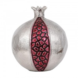ΜΕΤΑΛΛΙΚΟ ΔΙΑΚΟΣΜΗΤΙΚΟ ΡΟΔΙ Fylliana Pomegranate ΝΙΚΕΛ-ΚΟΚΚΙΝΟ ΧΡΩΜΑ 13x16εκ
