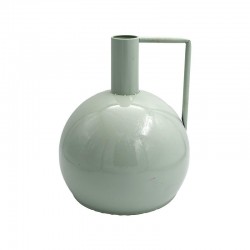 ΜΕΤΑΛΛΙΚΟ ΕΠΙΤΡΑΠΕΖΙΟ ΔΙΑΚΟΣΜΗΤΙΚΟ ΒΑΖΟ Fylliana FL2052 ΜΙΝΤ-ΛΕΥΚΟ ΧΡΩΜΑ 31x37εκ