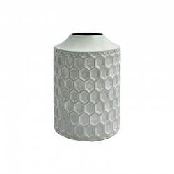 ΜΕΤΑΛΛΙΚΟ ΕΠΙΤΡΑΠΕΖΙΟ ΔΙΑΚΟΣΜΗΤΙΚΟ ΒΑΖΟ Fylliana FL363 ΜΙΝΤ-ΛΕΥΚΟ ΧΡΩΜΑ 20x30εκ