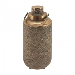 ΜΕΤΑΛΛΙΚΟ ΦΑΝΑΡΙ Fylliana 225974 ΧΡΥΣΟ ΧΡΩΜΑ 19x19x36εκ