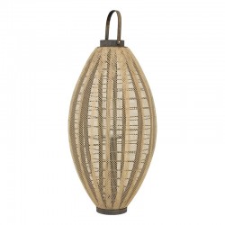 ΜΕΤΑΛΛΙΚΟ ΦΑΝΑΡΙ Fylliana FL87 ΜΑΥΡΟ-ΜΠΕΖ ΧΡΩΜΑ 38x80εκ