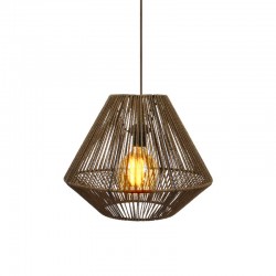 ΜΟΝΟΦΩΤΟ Fylliana Cordon 4 ΚΑΦΕ ΧΡΩΜΑ 40x35εκ E27