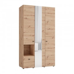 ΝΤΟΥΛΑΠΑ CAMPSIE 3K1F1O h207 ARTISAN OAK ΧΡΩΜΑ 118x52x208εκ