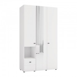 ΝΤΟΥΛΑΠΑ CAMPSIE 3K1F1O h207 ΛΕΥΚΟ ΧΡΩΜΑ 118x52x208εκ
