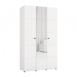 ΝΤΟΥΛΑΠΑ ΜΕ ΚΑΘΡΕΦΤΗ SALAMIS 3K1O h207 ΛΕΥΚΟ ΧΡΩΜΑ 117x52x208εκ