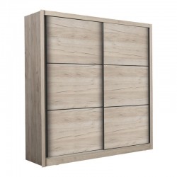 ΝΤΟΥΛΑΠΑ NAVARA 215 GREY OAK 213x60x215,5εκ