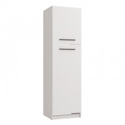 ΝΤΟΥΛΑΠΙ ΚΟΥΖΙΝΑΣ AMELIA BD60 UF ΛΕΥΚΟ-ΛΕΥΚΟ HIGH GLOSS ΧΡΩΜΑ 60x58x215εκ