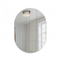 ΟΒΑΛ ΚΑΘΡΕΠΤΗΣ ΜΕ LED Fylliana εκ