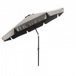 ΟΜΠΡΕΛΑ ΚΗΠΟΥ Fylliana "2005" 3 ΜΕΤΡΑ ΜΕ 8 ΑΚΤΙΝΕΣ ΓΚΡΙ ΠΑΝΙ pfc