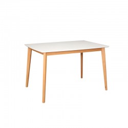 ΤΡΑΠΕΖΙ ΤΡΑΠΕΖΑΡΙΑΣ Fylliana ΜΑΧ S ΛΕΥΚΟ 120x80x75εκ