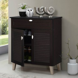 ΠΑΠΟΥΤΣΟΘΗΚΗ Fylliana FP-02 WENGE ΜΕ 4 ΡΑΦΙΑ ΚΑΙ 1 ΣΥΡΤΑΡΙ 77,8x36,8x89,3εκ