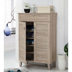 ΠΑΠΟΥΤΣΟΘΗΚΗ Fylliana FP-03 SONOMA ΜΕ 5 ΡΑΦΙΑ ΚΑΙ 1 ΣΥΡΤΑΡΙ 77,8x36,8x119,6εκ