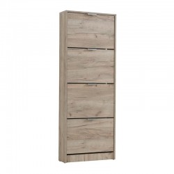 ΠΑΠΟΥΤΣΟΘΗΚΗ Hugo 24 Grey Oak 67x28x155εκ