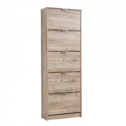 ΠΑΠΟΥΤΣΟΘΗΚΗ Hugo 25 Grey Oak 67x28x191,5εκ