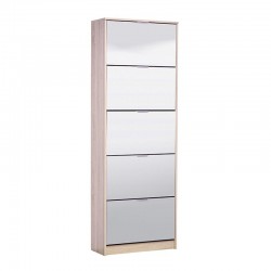 ΠΑΠΟΥΤΣΟΘΗΚΗ Hugo 25 Sonoma ΜΕ ΚΑΘΡΕΦΤΗ 67x28x191,5εκ