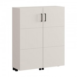 ΠΑΠΟΥΤΣΟΘΗΚΗ ISLAY 91 2K h113 CASHMERE ΧΡΩΜΑ 92x33x113εκ