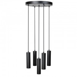 ΠΕΝΤΑΦΩΤΟ ΚΡΕΜΑΣΤΟ ΦΩΤΙΣΤΙΚΟ ΟΡΟΦΗΣ Fylliana ΜΑΥΡΟ ΧΡΩΜΑ GU10 40x100εκ