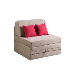 ΠΟΛΥΘΡΟΝΑ-ΚΡΕΒΑΤΙ FANTASTICO PLUS ΜΠΕΖ ΜΕ ΚΟΚΚΙΝΑ ΜΑΞΙΛΑΡΙΑ 92x97x85εκ