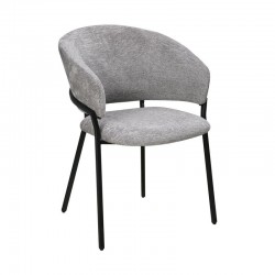 ΠΟΛΥΘΡΟΝΑ Fylliana FL24116 ΓΚΡΙ ΥΦΑΣΜΑ ΧΡΩΜΑ 58x62x83εκ