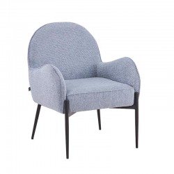 ΠΟΛΥΘΡΟΝΑ Fylliana FL65 ΣΙΕΛ ΥΦΑΣΜΑ ΜΕ ΜΕΤΑΛΛΙΚΟ ΣΚΕΛΕΤΟ 69x67x84εκ