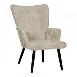 ΠΟΛΥΘΡΟΝΑ Fylliana "Meliora" ΜΕ ΜΕΤΑΛΛΙΚΑ ΠΟΔΙΑ ΜΠΕΖ-ΜΑΥΡΟ ΧΡΩΜΑ 67x74x97εκ