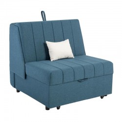 ΠΟΛΥΘΡΟΝΑ Fylliana New Montana ΜΠΛΕ-ΛΕΥΚΟ BOMBAY 95x100x92εκ