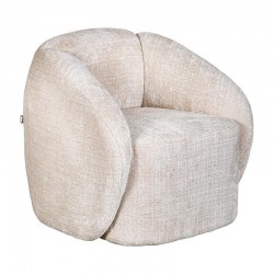 ΠΟΛΥΘΡΟΝΑ Fylliana Sienna ΚΡΕΜ ΥΦΑΣΜΑ 53x76x71εκ