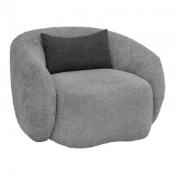 ΠΟΛΥΘΡΟΝΑ Fylliana Simone ΓΚΡΙ ΧΡΩΜΑ 97x100x74εκ