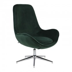 ΠΟΛΥΘΡΟΝΑ Fylliana Thalia ΜΕ ΒΕΛΟΥΔΙΝΟ ΣΚ. ΠΡΑΣΙΝΟ ΥΦΑΣΜΑ 77x75x104εκ