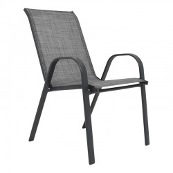 ΠΟΛΥΘΡΟΝΑ ΚΗΠΟΥ Fylliana FL5001 ΓΚΡΙ-ΓΚΡΙ ΑΝΟΙΧΤΟ ΧΡΩΜΑ TEXTILENE ΓΚΡΙ ΣΚΕΛΕΤΟΣ 55x72x92εκ txt