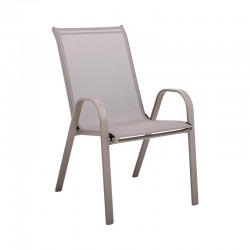 ΠΟΛΥΘΡΟΝΑ ΚΗΠΟΥ Fylliana FL5001 ΧΡΩΜΑ ΜΠΕΖ ΜΕ ΓΚΡΙ TEXTILENE 72x55x92εκ