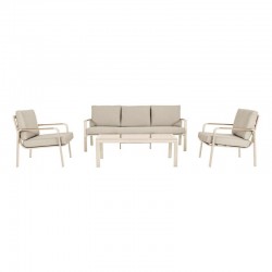 ΣΕΤ ΚΗΠΟΥ 4 ΤΕΜΑΧΙΩΝ Fylliana "Madera" ΜΠΕΖ ΧΡΩΜΑ