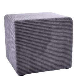 ΣΚΑΜΠΟ Fylliana LINKOLN ΓΚΡΙ 47x47x42εκ