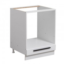 ΣΤΟΙΧΕΙΟ ΚΟΥΖΙΝΑΣ CLAUDIA D 60UP ΛΕΥΚΟ-ΛΕΥΚΗ ΛΑΚΑ 60x55x82εκ