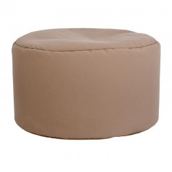 ΣΤΡΟΓΓΥΛΟ ΠΟΥΦ-ΣΚΑΜΠΟ Fylliana Cube ΚΑΦΕ ΧΡΩΜΑ 60x40εκ