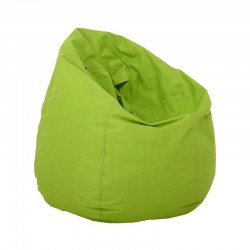 ΣΤΡΟΓΓΥΛΟ ΠΟΥΦ-ΣΚΑΜΠΟ Fylliana Lazy ΠΡΑΣΙΝΟ ΧΡΩΜΑ 110x90εκ