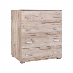 ΣΥΡΤΑΡΙΕΡΑ Fylliana Imperium 4F GREY OAK ΧΡΩΜΑ 90x44x106εκ