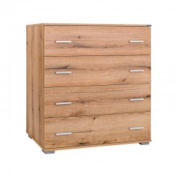 ΣΥΡΤΑΡΙΕΡΑ Fylliana New Imperium 4F ARTISAN OAK ΧΡΩΜΑ 90x44x106εκ