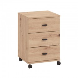 ΣΥΡΤΑΡΙΕΡΑ ΓΡΑΦΕΙΟΥ ALMOND 38 3F RS ARTISAN ΧΡΩΜΑ 39x35x56εκ