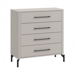 ΣΥΡΤΑΡΙΕΡΑ SERDICA 90 4F CASHMERE ΧΡΩΜΑ 90x40x94εκ