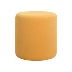 ΤΑΜΠΟΥΡΕ-ΣΚΑΜΠΟ ΣΤΡΟΓΓΥΛΟ Fylliana Circlo ΚΙΤΡΙΝΟ ΧΡΩΜΑ 34x35εκ