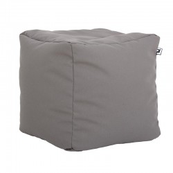 ΤΕΤΡΑΓΩΝΟ ΠΟΥΦ-ΣΚΑΜΠΟ Fylliana Cube ΓΚΡΙ ΧΡΩΜΑ 40x40x40εκ