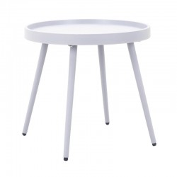 ΤΡΑΠΕΖΑΚΙ ΚΗΠΟΥ Fylliana "Solin" ΑΠΟ ΠΟΛΥΠΡΟΠΥΛΕΝΙΟ (PP) ΛΕΥΚΟ ΧΡΩΜΑ 49x49x46εκ