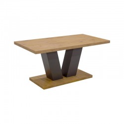 ΤΡΑΠΕΖΑΚΙ ΣΑΛΟΝΙΟΥ Fylliana Veronica GOLDEN OAK 115x60x45εκ